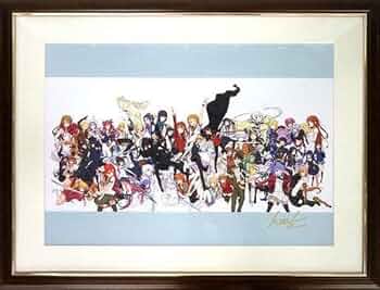 電撃文庫20周年記念人気キャラクター集合イラスト　複製原画　黒星紅白　直筆サイン 51mpERP+KOL._UF350,350_QL50_.jpg